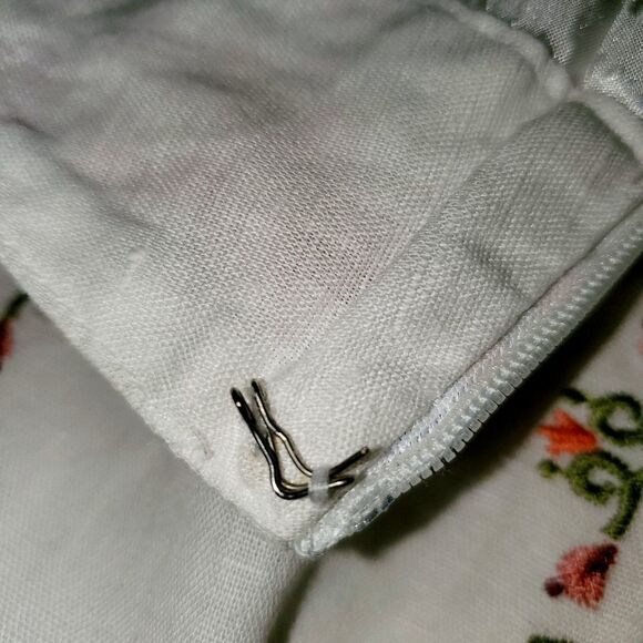 Peter Martin Lined Floral Embroidered Skirt - Picture 7 of 7